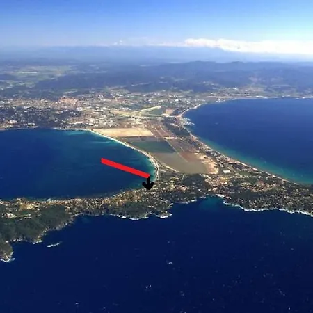 Presqu'ilegiensvilla200m²plainpiedterrain1200m² ヴィラ イエール
